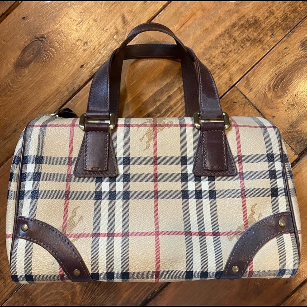 Burberry nova check handbag